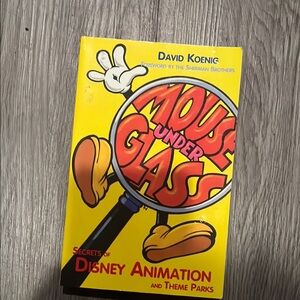 Mouse Under Glass Book